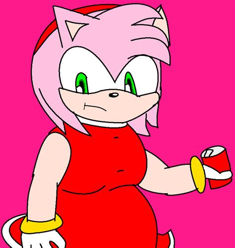 fat amy rose deviantart|amy rose fat fanfiction.